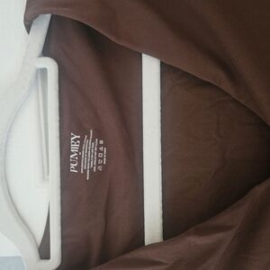 PUMIEY Women's V Neck Short Sleeve Bodysuit